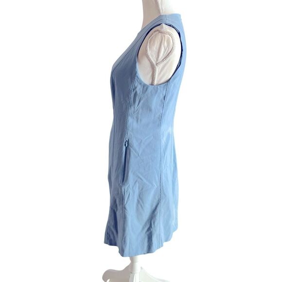 Theory Blue Stream Helaina Dress Size 8 - Picture 6 of 9